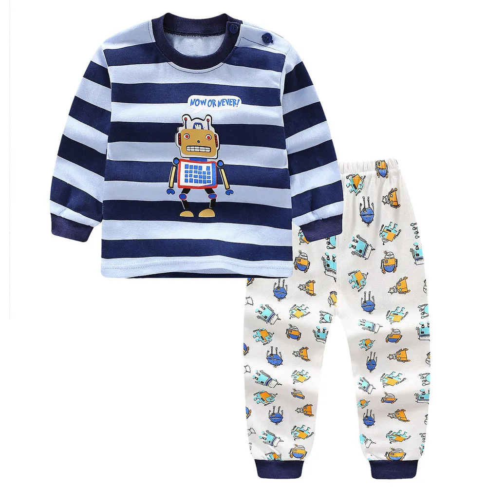 Baby boy Long sleeve Clothing suits Children Clothing Set Newborn Baby