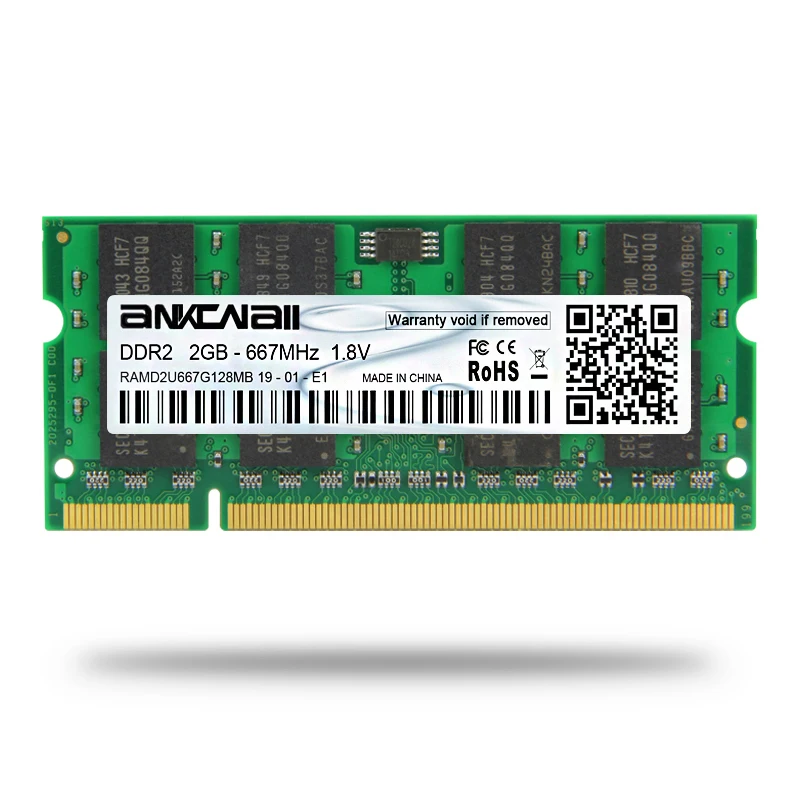 Оперативная память ANKOWALL DDR2 2 Гб 667 МГц ГБ 800 1 8 контактов|Оперативная память| |