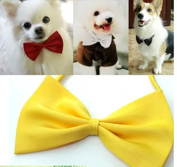 

100pcs/lot Multicolor Dog neck tie Dog bow tie Cat tie Pet grooming Supplies Pet headdress Bowtie ncektie 2015