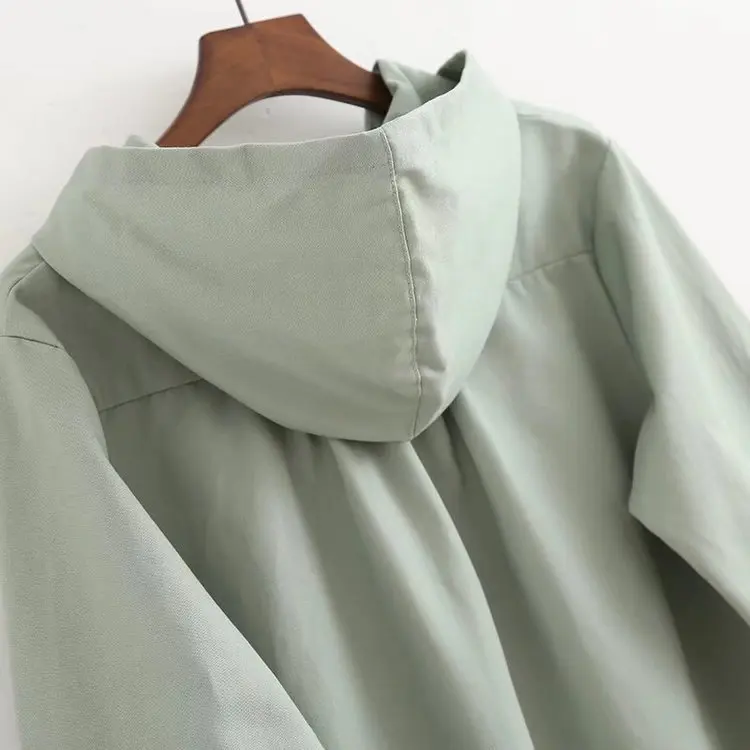 2017 осенне зимняя женская куртка карамельного цвета с вышитым лесным деревом