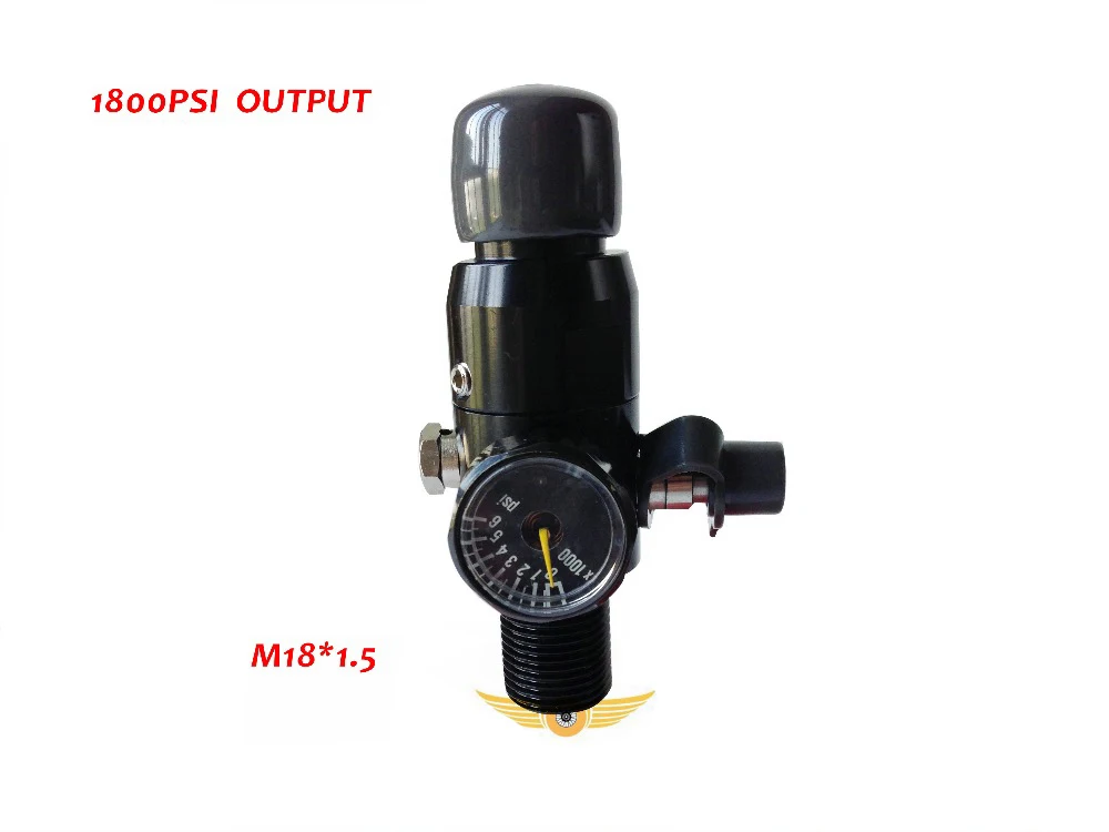 1800psi Output Regulator Pcp High Pressure Regulator Paintball Air Tank