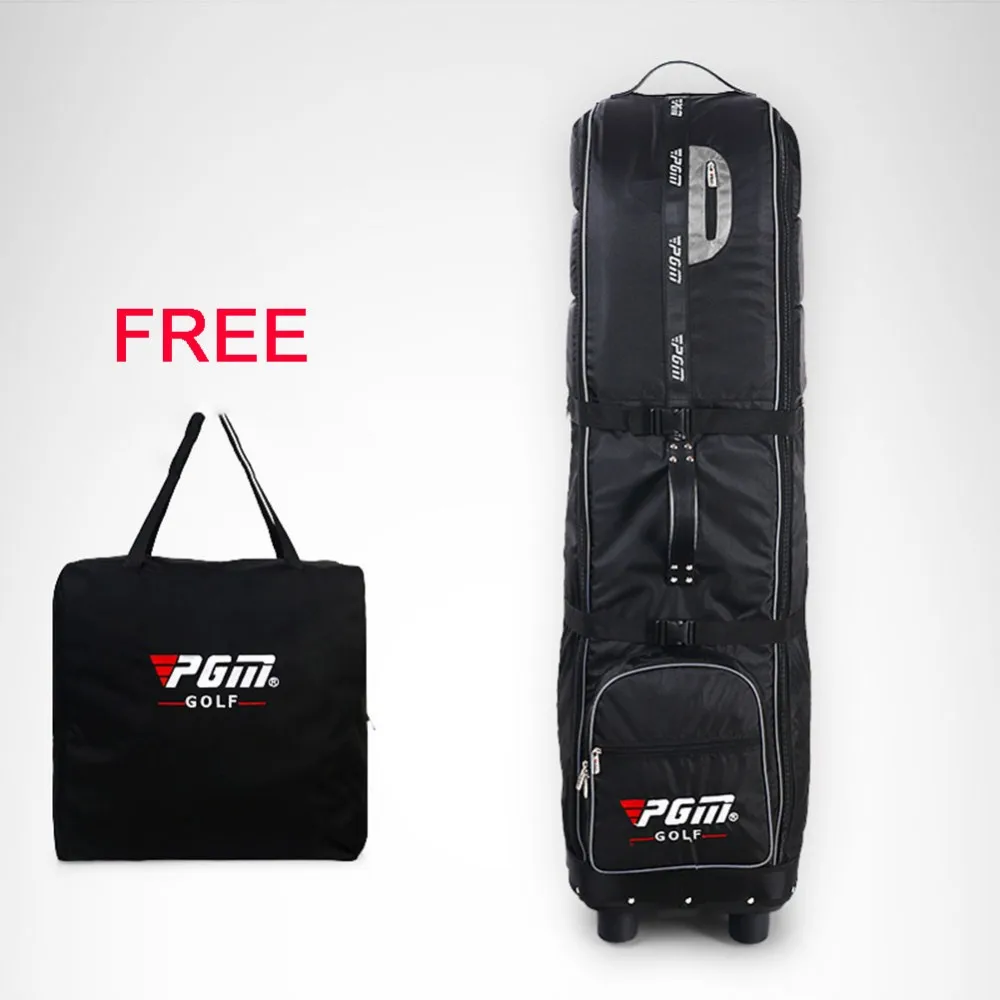 

Pgm Aviation Golf Air Bag With Wheels Folding Large Capacity Lightweight Golf Bag Outdoor Travelling Package High Quality D0070