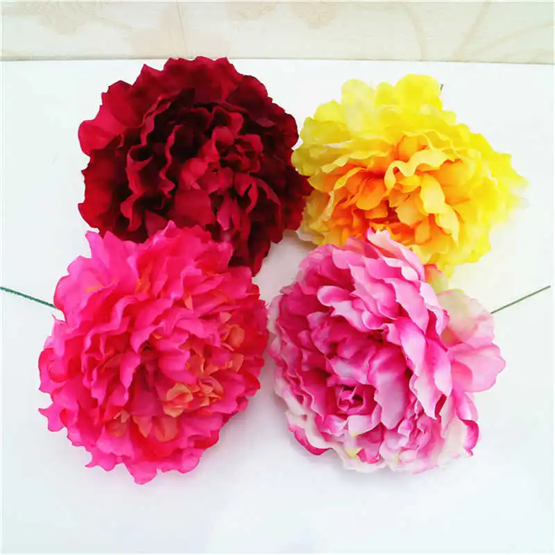 18cm Simulation of large peony flower head (3)