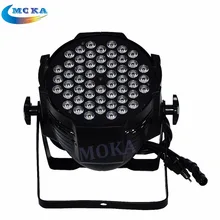 Светодиодный par огни 54*3 Вт светодиодные парные прожекторы RGBW для диапазона DMX контроллер светодиодное оборудование для дискотек огни для вечерние