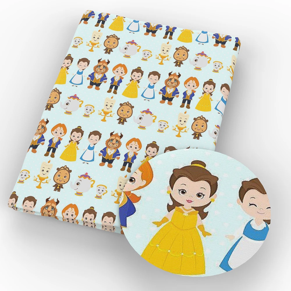 

David accessories 50*145cm patchwork Polyester cotton fabric for Tissue Kids Bedding home textile for Sewing Doll,68219