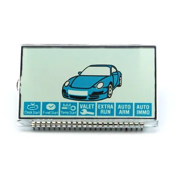 

B9 lcd display for russian version starline B9 lcd remote two way car remote controller free shipping