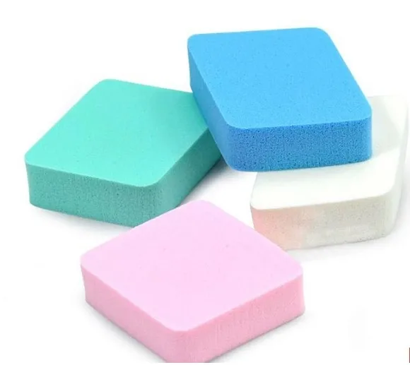 

Good quality mini Rhomb face powder puff facial puff as makeup cotton pad for lady Cosmetic sponge puff accessory products.