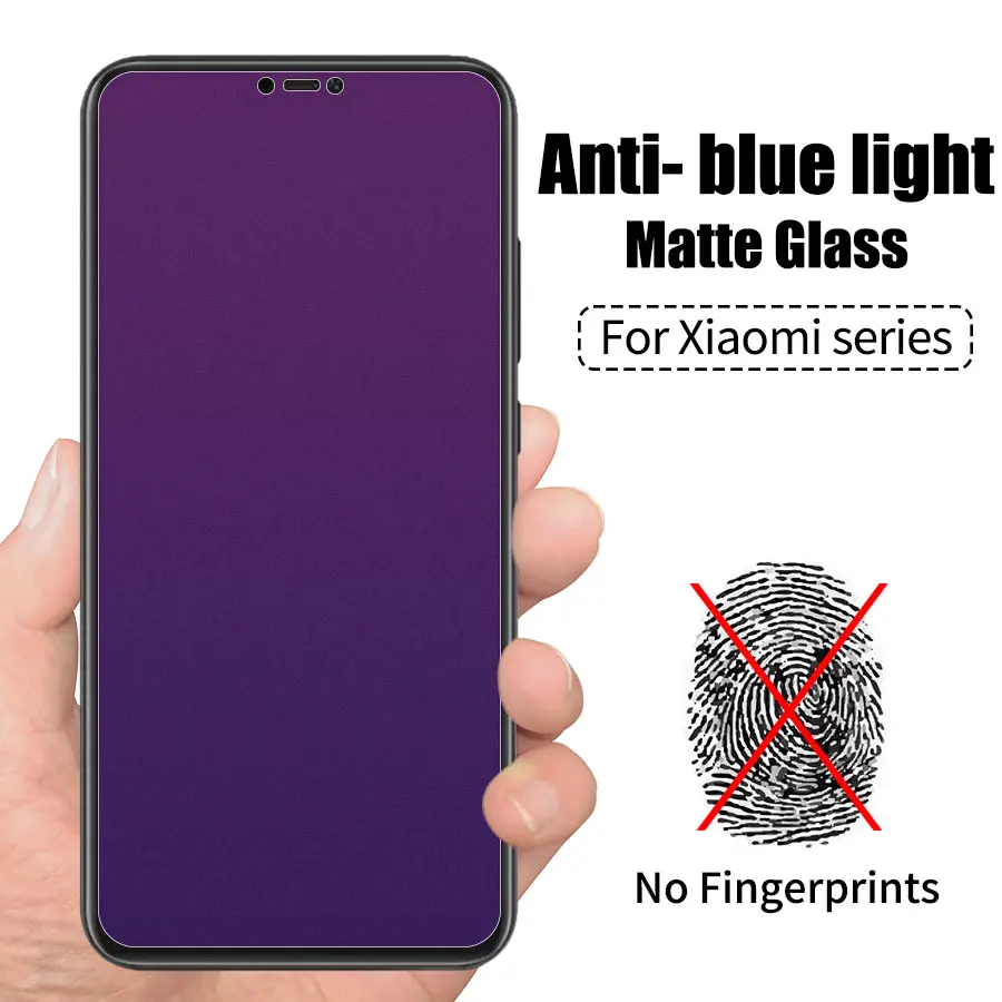 WOLFPSYCH 9 H Матовый Анти синее закаленное стекло для Xiaomi Redmi 6A 6 Pro 5 плюс 5A S2 никаких
