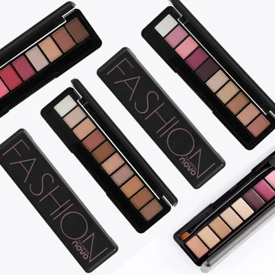 Модные глаз Макияж Палитра естественных Make Up светильник 10 цветов светло бежевые