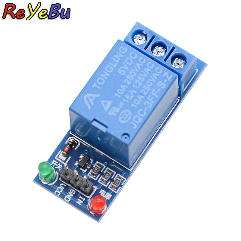 

1 Channel 5V Relay Module Low Level for SCM Household Appliance Control for arduino DIY Kit