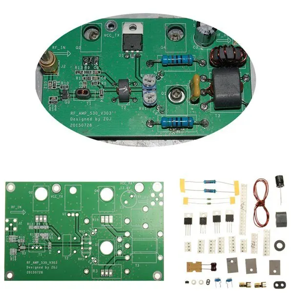 DIY 45 Вт SSB HF линейный усилитель мощности Любительский радиоприемопередатчик