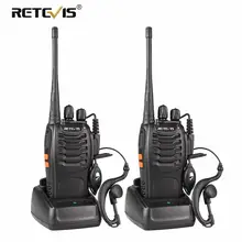 2 шт RETEVIS H777 рация UHF 400-470 Любительское радио МГц Hf трансивер двухстороннее радио Communicator зарядка через usb радио-антенна