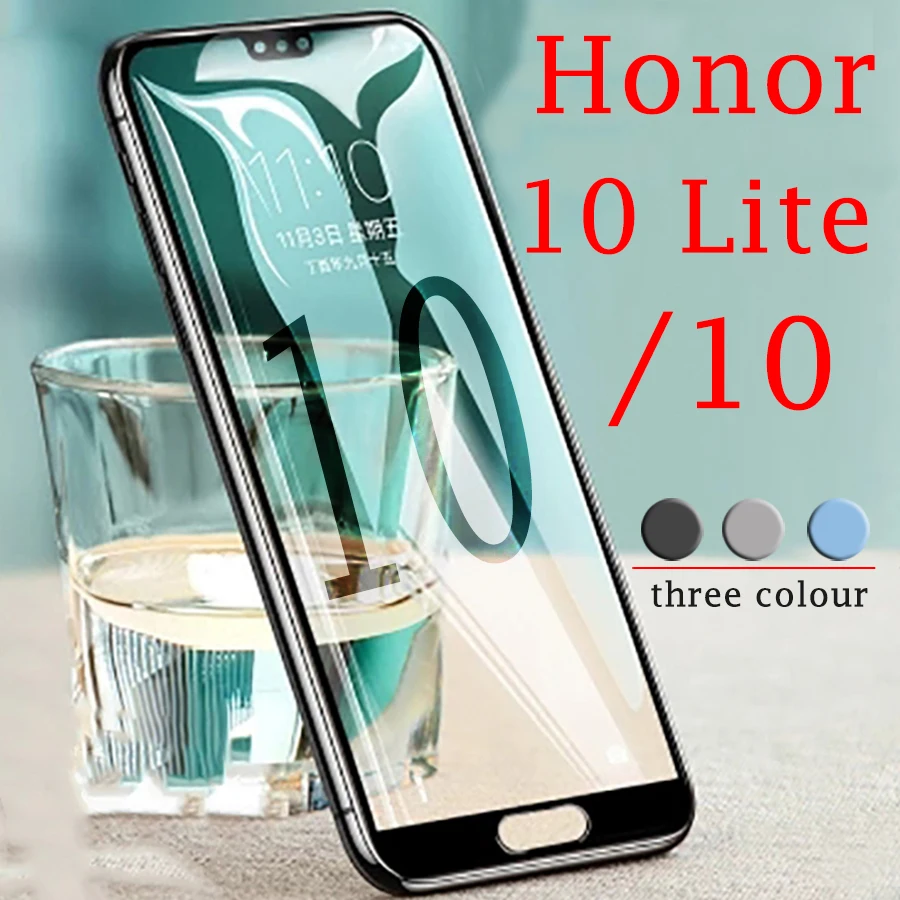 Защитное стекло для honor 10 huawei lite защита экрана закаленное Защита 9h|Защитные