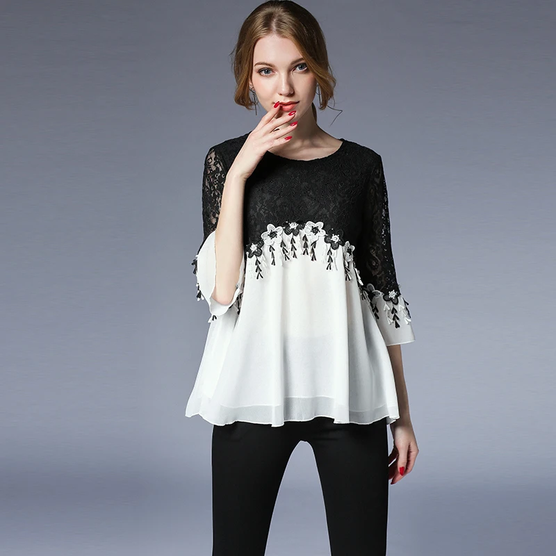 2018 Spring Summer Floral Cute Chiffon Blouses Maternity Clothes Loose Pregnancy Clothes Woman Chiffon Dress Plus Size bohemian sleeveless floral print loose fitting chiffon dress for women