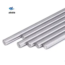 Tige linéaire trempée chromée de 10mm, 100 150 200 250 300 400 450 500 600 700mm, pièces cnc pour imprimante 3d