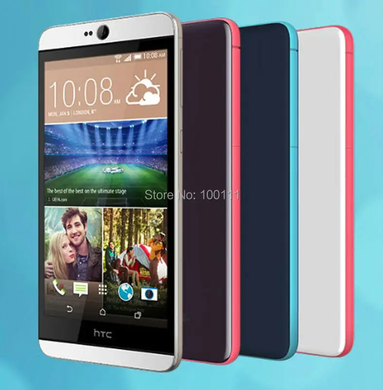 Dual sim ОРИГИНАЛ htc Desire 826 w Мобильный телефон 4G LTE 5 &quot13MP камера 16 Гб Восьмиядерный