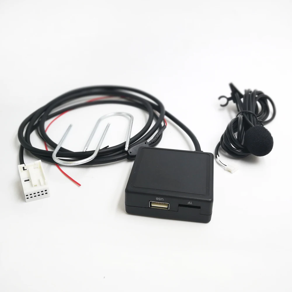 

Biurlink RD4 Hands-free Phone Call Wireless Bluetooth AUX USB Audio Adapter for Peugeot C2 C4 307 308 RD4 Radio