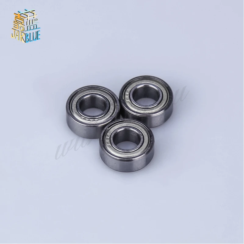 10PCS ABEC-7 Flange Ball Bearing 608zz 623zz 624zz 625zz 635zz 626zz 688zz 3D Printers Parts Deep Groove Flanged Pulley Wheel