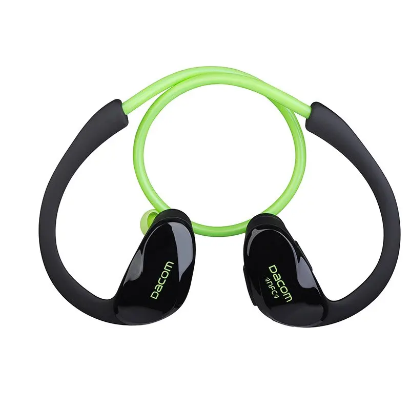 Skup Oryginalny Dacom sportowiec zestaw słuchawkowy Bluetooth 4.1 słuchawki bezprzewodowe sport stereo słuchawka z mikrofonem i NFC darmowa wysyłka
