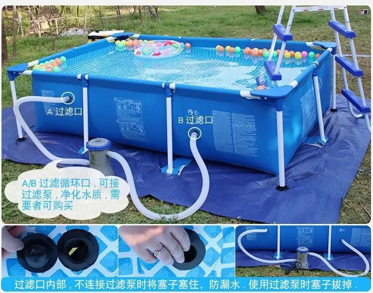 pvc inflatable pool