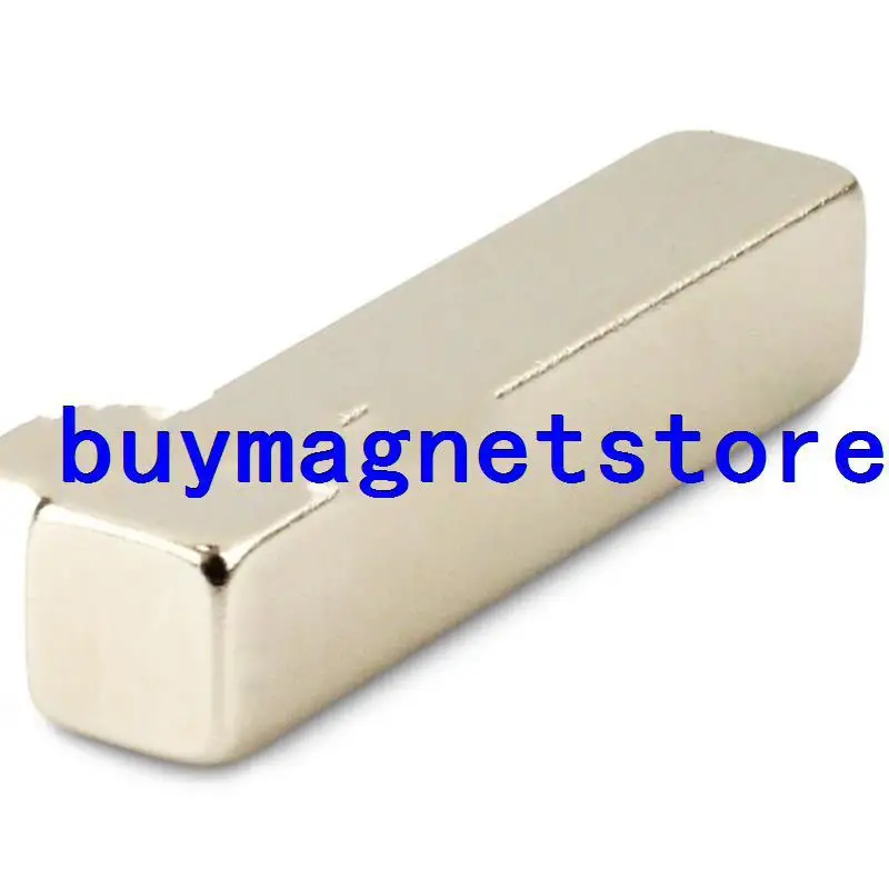 

2pcs Super Strong Long Block Bar Magnets 50 x 10 * 10 mm Rare Earth Neodymium N35