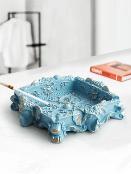 

Nordic home living room men and women ashtray modern minimalist creative personality large trend desktop cigar storage tray