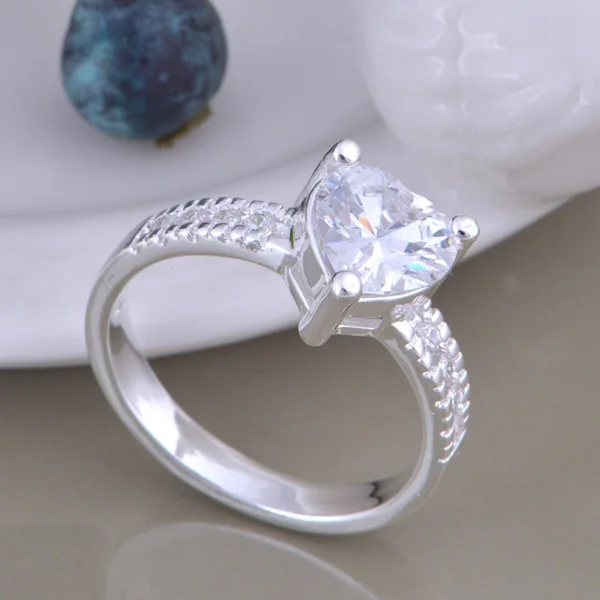 

wholesale High quality silver Fashion jewelry rings WR-860