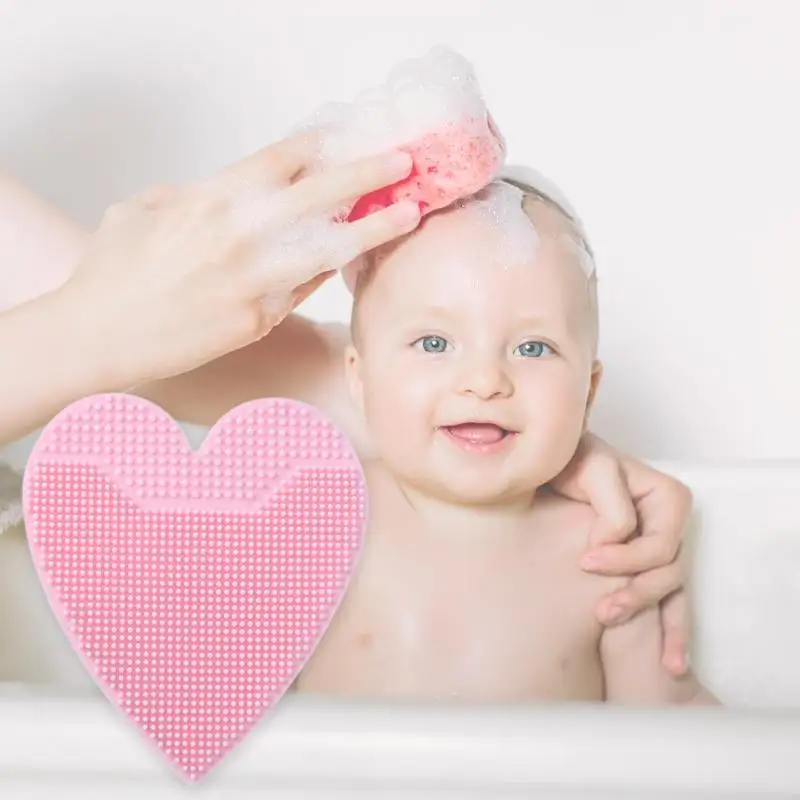 

Manual Silicone Silicone Beauty Washing Pad Facial Exfoliating Blackhead Face Cleansing Brush Tool Soft baby bath Brushes