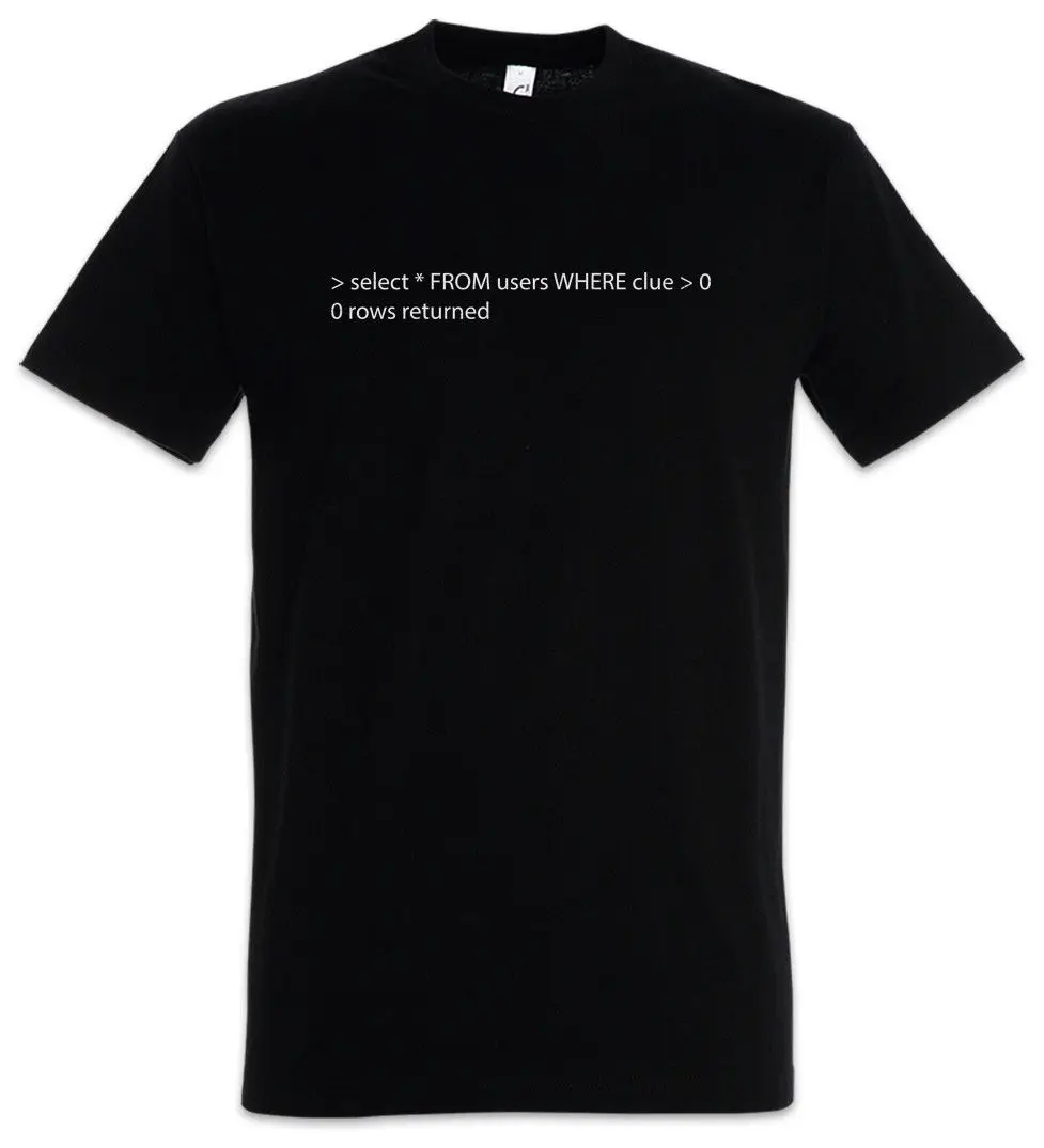 

SQL Loser Frustrations T-Shirt Computer Science Fun Geek Nerd Scientist Coder IT