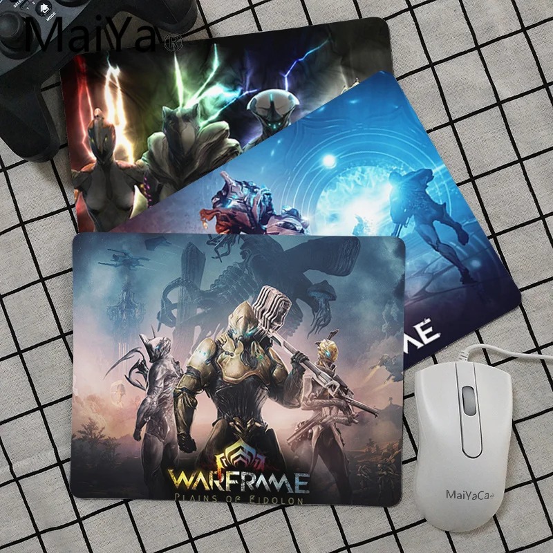Высококачественный красивый игровой коврик Maiya Warframe для мышки в стиле аниме