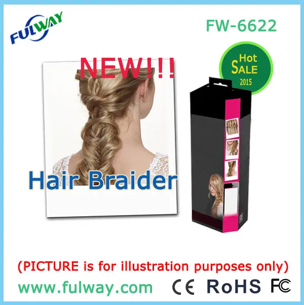 Travel Wireless Mini Hair Braider With Automatic Twister Travel Wireless Mini Hair Braider With Automatic Twister Machine Secret Technology