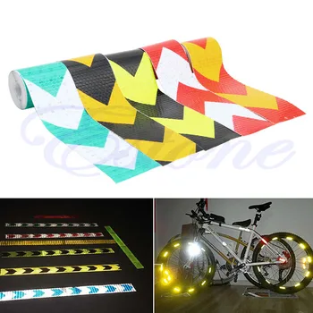 

Super 2"x118" Arrow Safety Warning Conspicuity Reflective Tape Strip Sticker