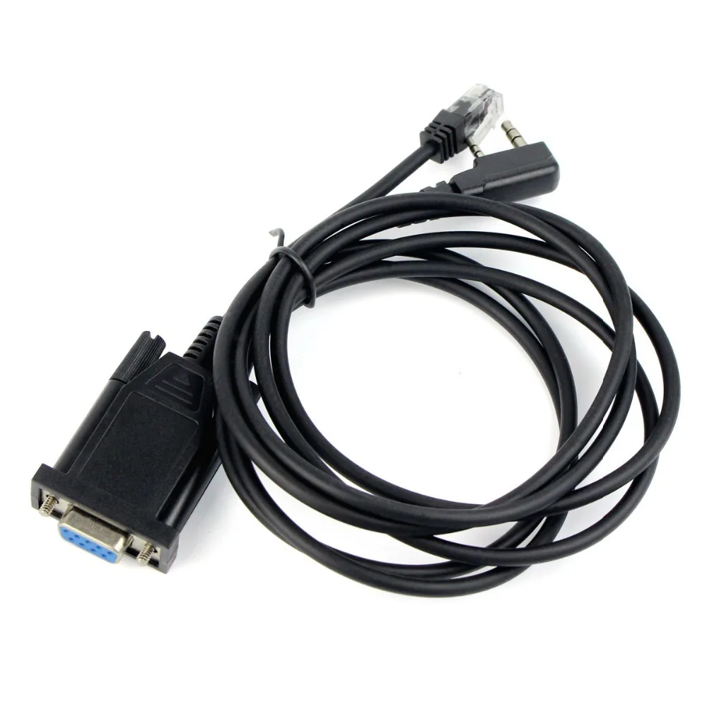 2 in 1 Programming Cable for Kenwood KPG 4 KPG 22 Baofeng UV 5R Retevis H777