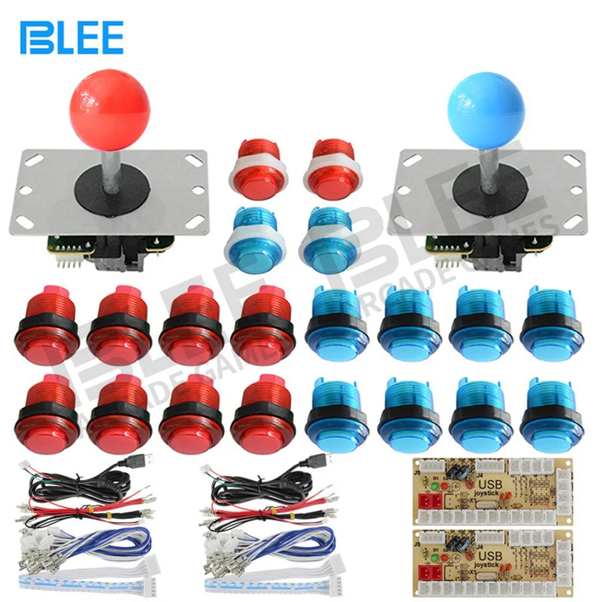 

Arcade Joystick DIY Kit Zero Delay USB Encoder To PC Arcade Sanwa Joystick LED Push Buttons For Arcade Mame PC PS3 Android