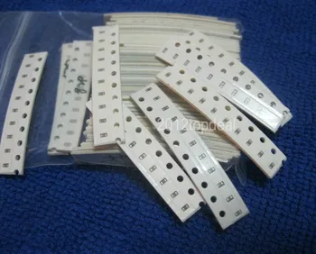 

1206 3216 SMD Resistors 64 Value kit 1ohm~ 10Mohm 5% 640pcs ROHS