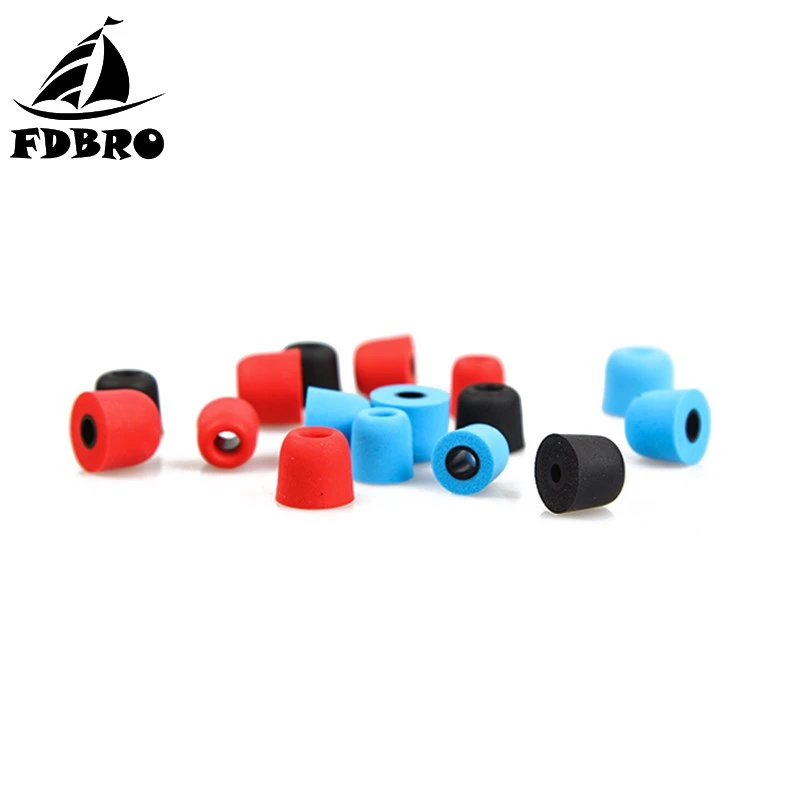 

FDBRO New 1Pair/2pcs T400 Noise Isolating Memory Foam Earphone Tips Sponge Ear Pads Eartips For In Ear Earbud Headset Headphones