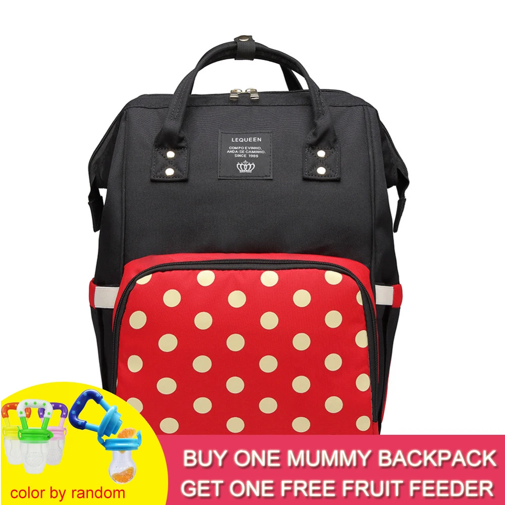 

Canvas Travel Backpack Bag Mummy Large Capacity Bag Mom Baby Multi-function Waterproof Outdoor Travel Diaper Bags For Baby Care