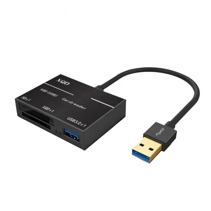 USB 3,0 Card Reader 500 МБ/с./с. Высокоскоростной адаптер для sony M/G серии Nikon поддержка SD XQD карты JLRL88