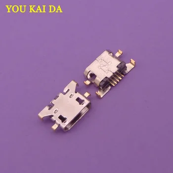 

20PCS micro mini usb jack new replacement for Elephone P6i P6I USB charger charging connector dock port plug top quality