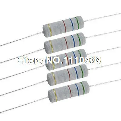 

10 Pcs 5W 700V 560 Ohm Axial Lead Metal Oxide Film Resistors