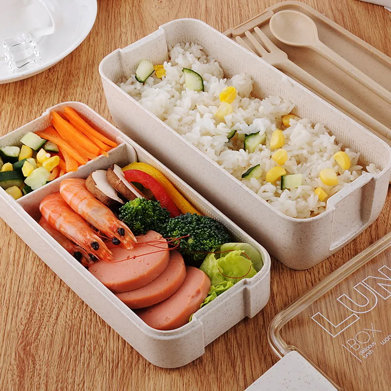 Buy Hoomall Microwave Box Kids Picnic Food Containers