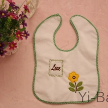 12 шт./компл. YB001 fflower Burp Полотна младенческой слюны полотенца Baby Bib водонепроницаемый нагрудник