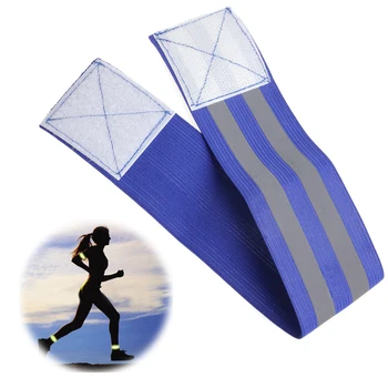 

Outdoor Sports Night Running Bike Safety Reflective Arm Band Belt Strap