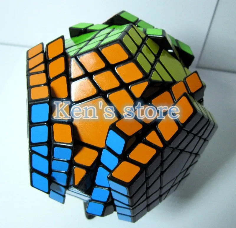 2017 Новый Shengshou SHS Gigaminx Puzzle Cube Professional 5x5x5 ПВХ и матовые наклейки Cubo Puzzle speed Классические игрушки Бесплатная доставка