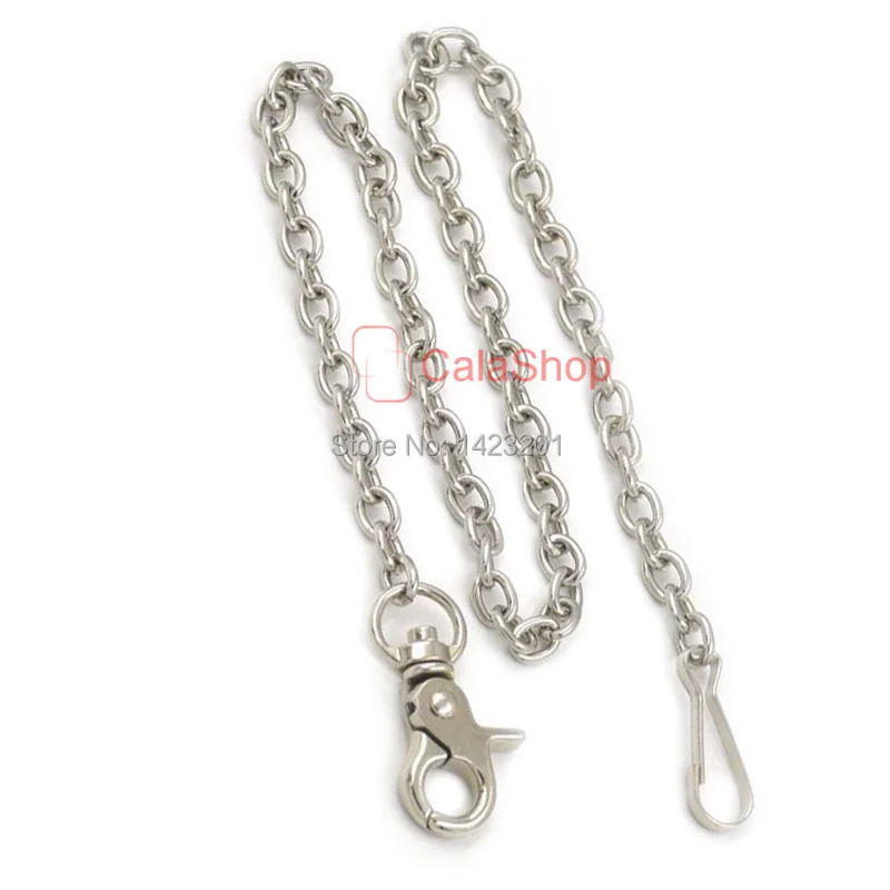 

3 Pcs / Lot Steel Chain Swivel Spring Hook Clip Cash Purse Handbags Bags Biker Jean Skater TS02