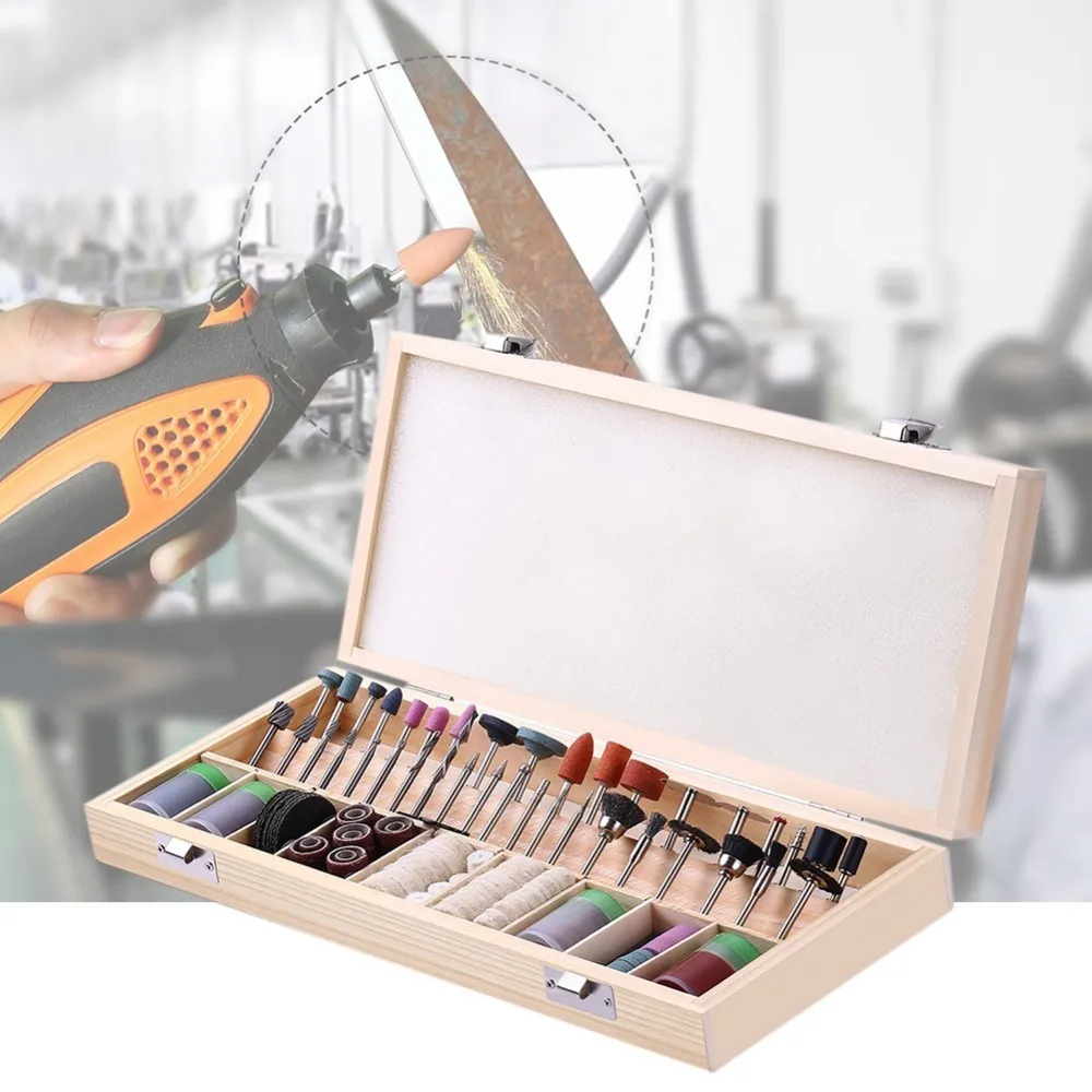 

238PCS Dremel Rotary Tool Accessories Electric Grinding Accessories Set With Grinding End & Black Piece