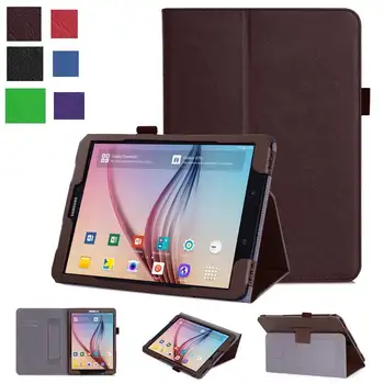 

Retro Cowhide Genuine Leather Case for Samsung Galaxy Tab S3 9.7" Handheld Stand Card Smart Cover for Samsung Tab S3 T820 T825
