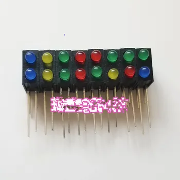 

2pcs Diameter 3mm LED diode bead in 1 plastic jig through hole 2ea lamp bead with one holder ,1500pcs