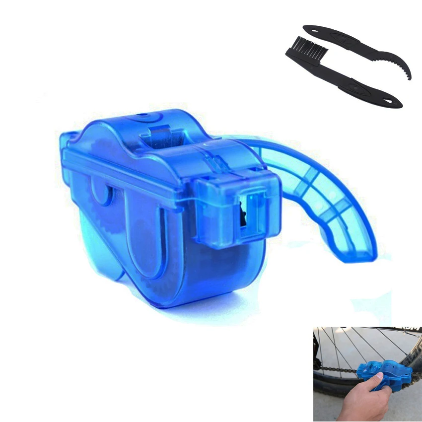

HOT Bike Chain Protector Cleaner Cycling Repair Tool Brushes Scrubber Wash Kit Road Bike Bicycle Chain Cleaner Tools Sets