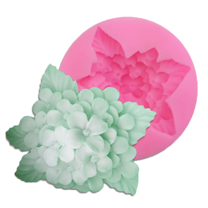

Flower Silicone Soap Mold Silikon Form Making Fondant Moule Savon Decorating DIY for Mould Jabon Seifenform Handmade Craft Tool